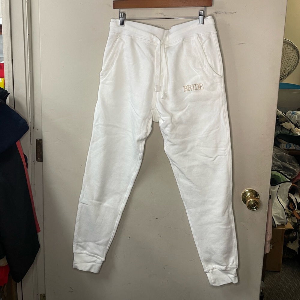 Lane Seven Bride 👰 size medium, 2 pocket jogger style sweat pants
